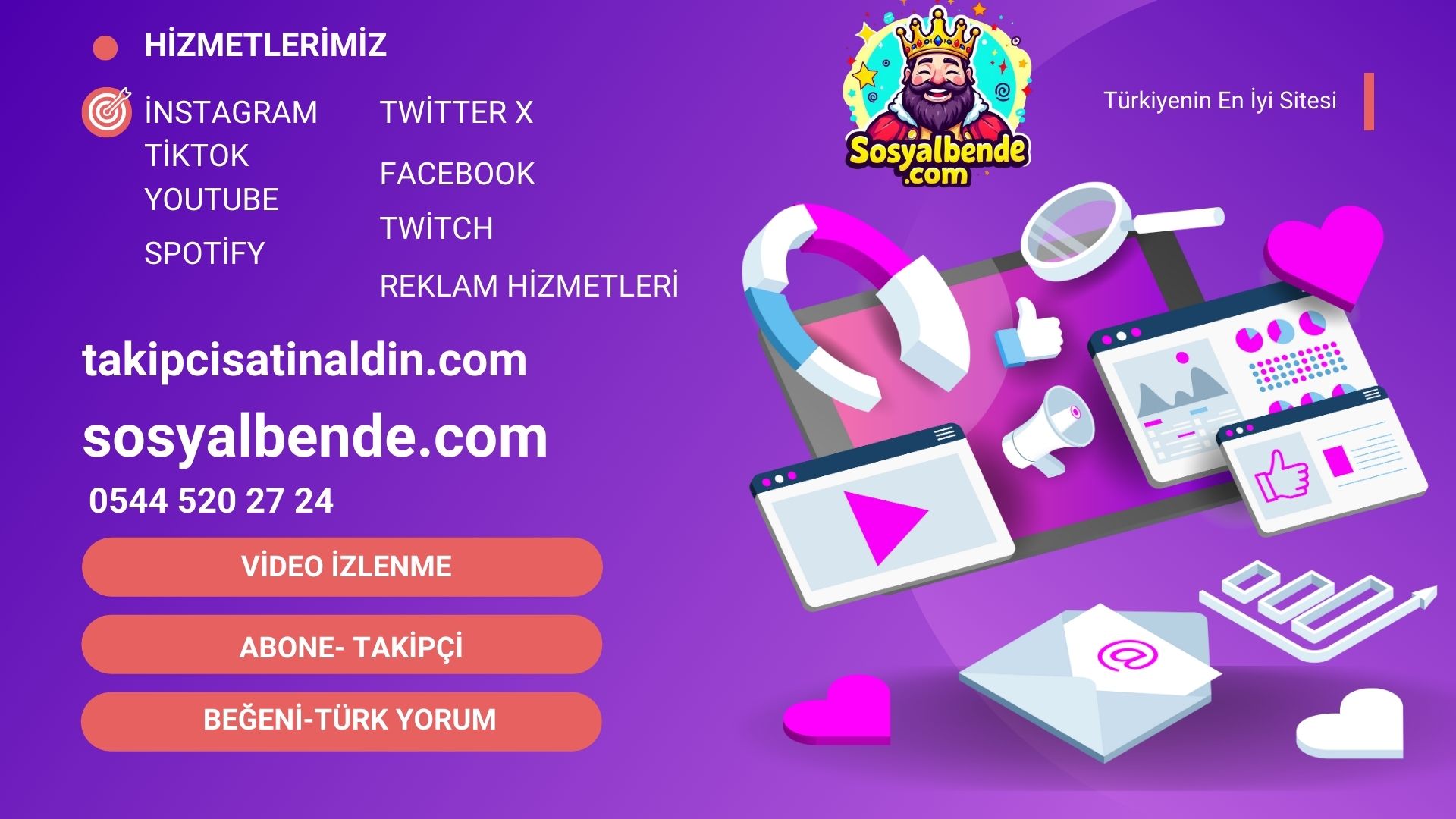 En iyi takipçi satın alma sitesi - Güvenilir Takipçi