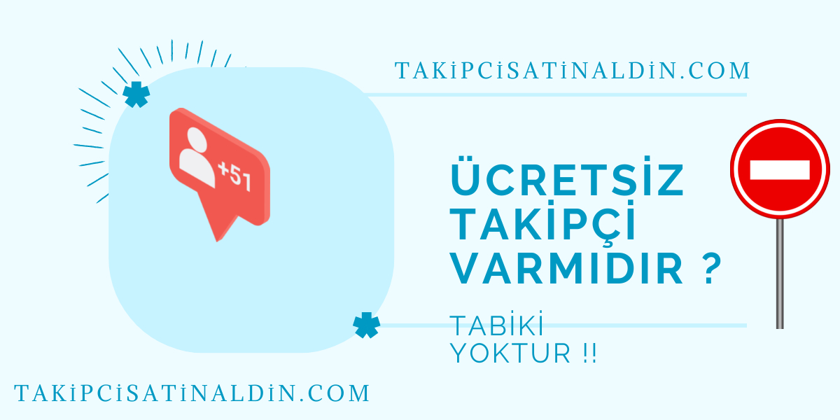Ücretsiz Takipçi Varmıdır ?