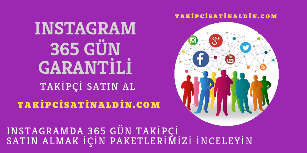 Güvenilir ve Etkili Instagram'da 365 Gün Garantili Takipçi Satışı