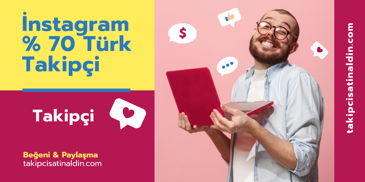 İnstagam % 70 Türk Takipçi Satın Al