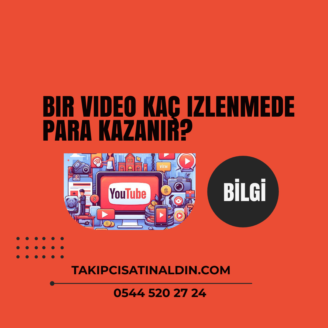 Bir video kaç izlenmede para kazanır