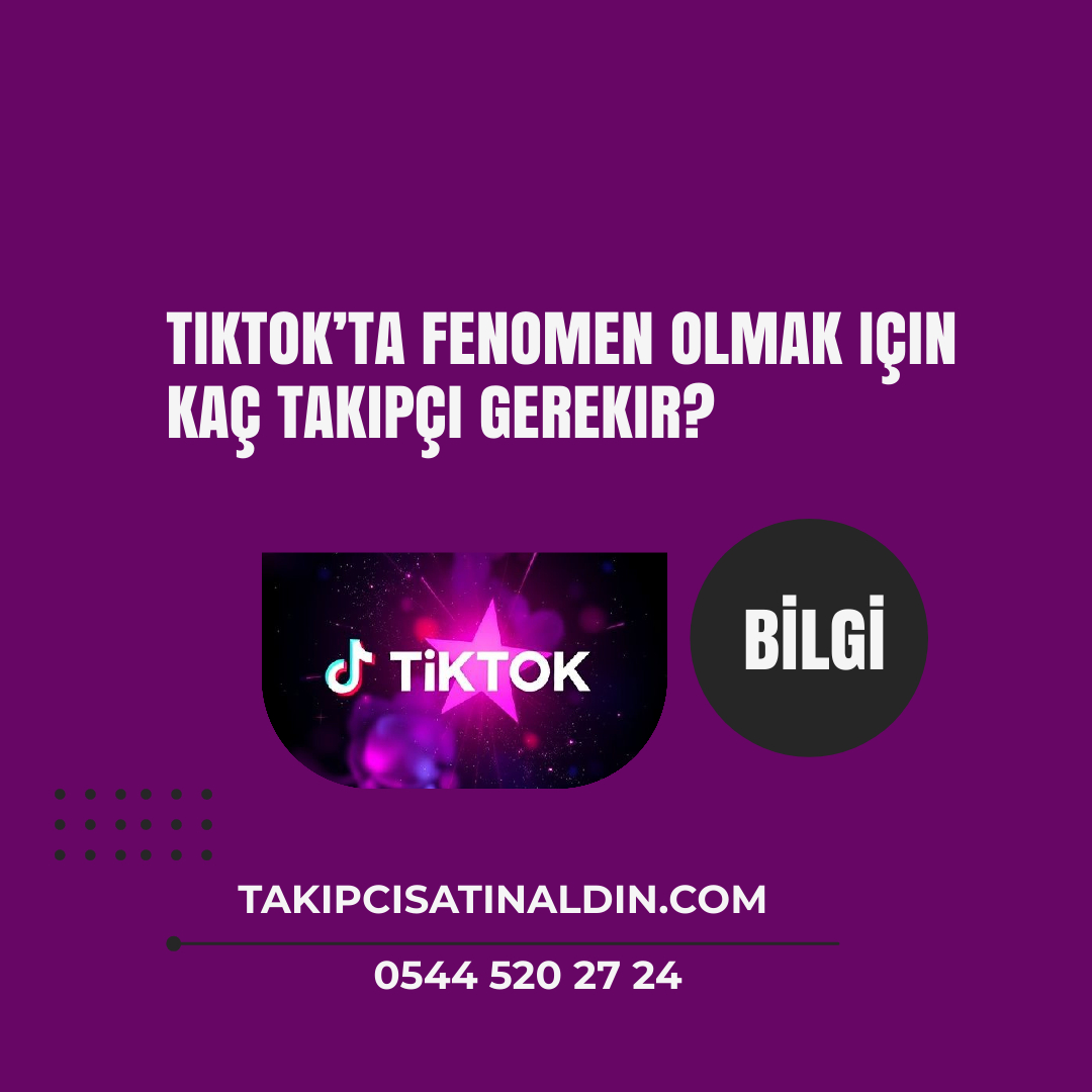 TikTok’ta Fenomen Olmak İçin Kaç Takipçi Gerekir? Rehberiniz