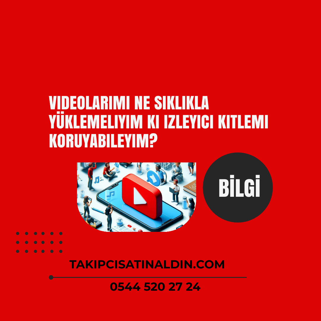 Videolarımı ne sıklıkla yüklemeliyim ki izleyici kitlemi koruyabileyim?