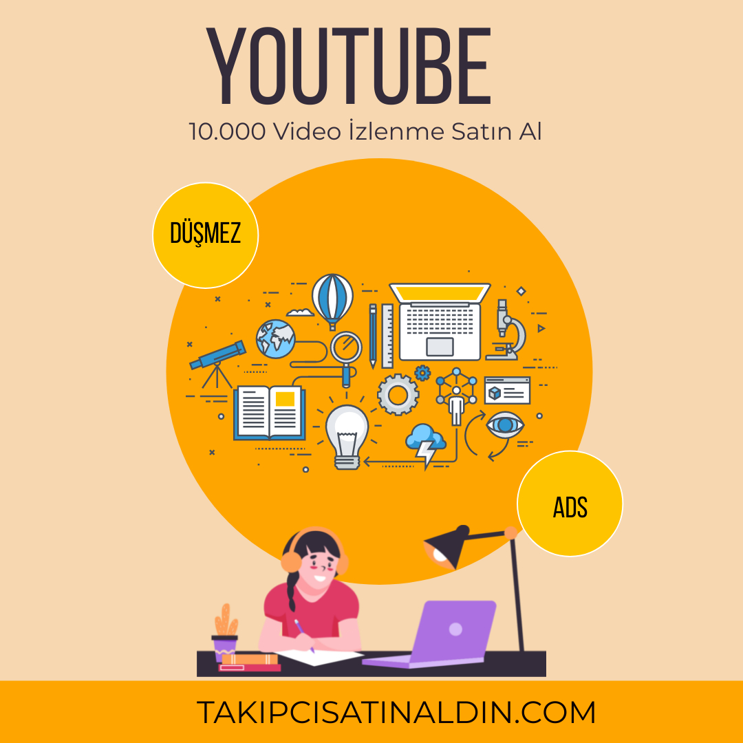 YouTube Videolarınızda %100 Organik 10.000 İzlenme
