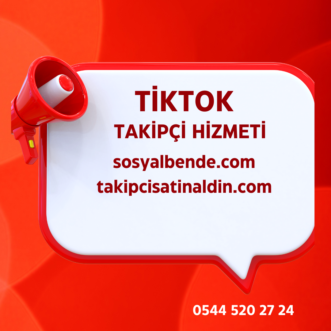 Tiktok Takipçi ,Video İzlenme ,Beğeni ve Türk Yorum Hizmetleri